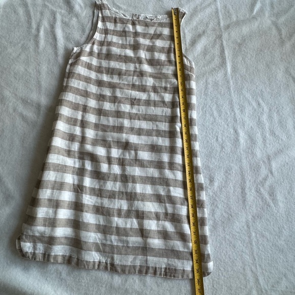 beachlunchlounge cotton / linen dress striped size XS - Picture 5 of 9